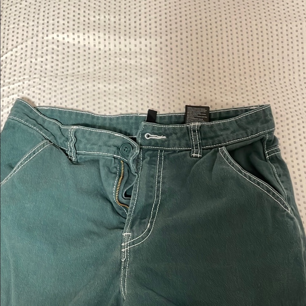 Green jeans